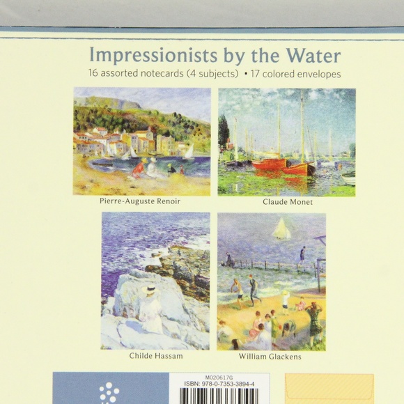 Galison Notecards Impressionist Stationery Gift Set New Van Gogh Art Monet - Picture 4 of 8